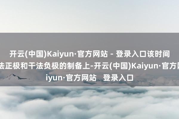 开云(中国)Kaiyun·官方网站 - 登录入口该时间不错欺诈到干法正极和干法负极的制备上-开云(中国)Kaiyun·官方网站   登录入口