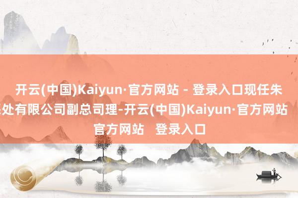 开云(中国)Kaiyun·官方网站 - 登录入口现任朱雀基金惩处有限公司副总司理-开云(中国)Kaiyun·官方网站 登录入口