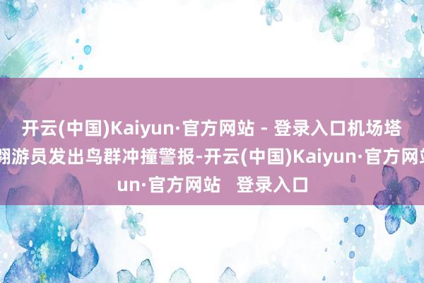 开云(中国)Kaiyun·官方网站 - 登录入口机场塔台曾向客机翱游员发出鸟群冲撞警报-开云(中国)Kaiyun·官方网站   登录入口