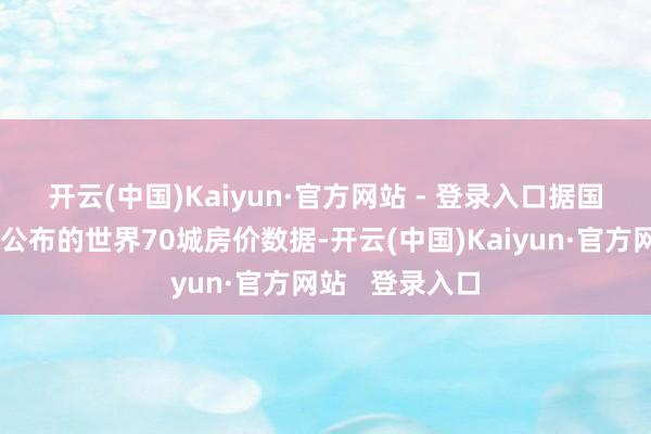开云(中国)Kaiyun·官方网站 - 登录入口　　据国度统计局本日公布的世界70城房价数据-开云(中国)Kaiyun·官方网站   登录入口